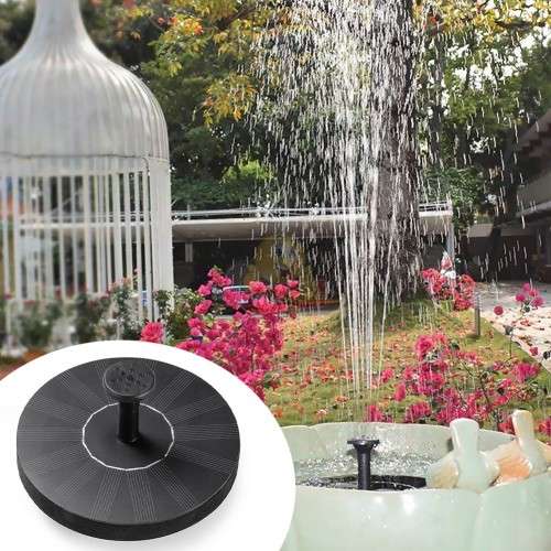 Solar Floating Fountain Pump with Multiple Spray Patterns and 6 Nozzles