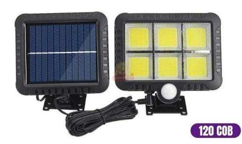 120 LED  6 COB Split Solar Wall Light for Indoor and Outdoor use