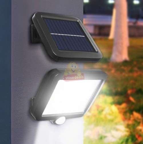 120 LED  6 COB Split Solar Wall Light for Indoor and Outdoor use