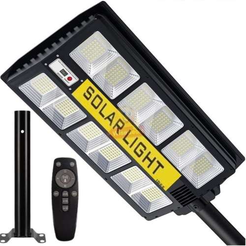 200W Solar Sensor Street Light with Remote Control