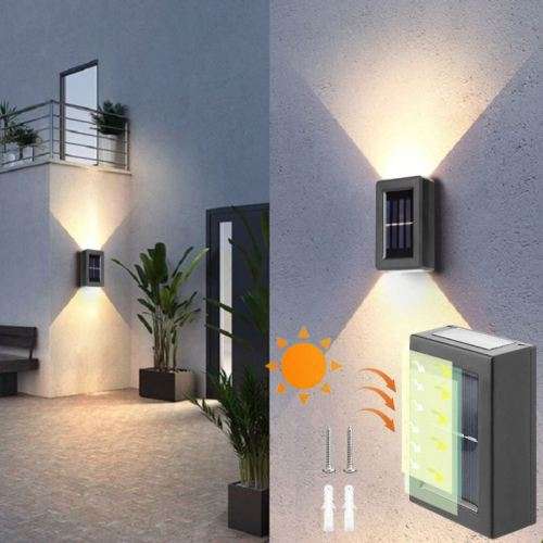 Waterproof LED SOLAR Sensor Wall Light