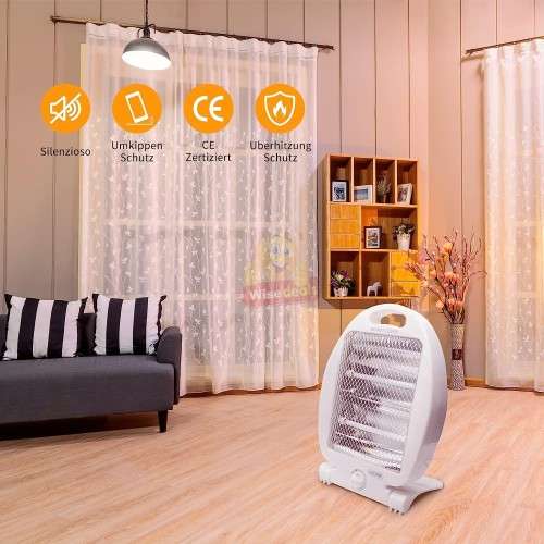 Quartz Portable Halogen Electric Heater
