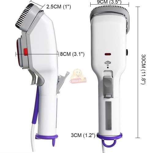 Handheld Garment Steamer, why Iron just Steam it!