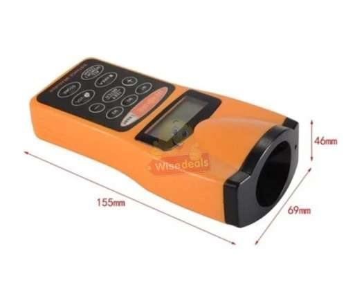 Ultrasonic Digital Distance Meter Laser pointer