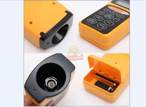 Ultrasonic Digital Distance Meter Laser pointer