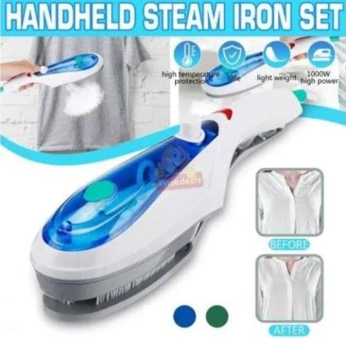 Handheld Portable Travel Ironing Steamer Brush for Clothes