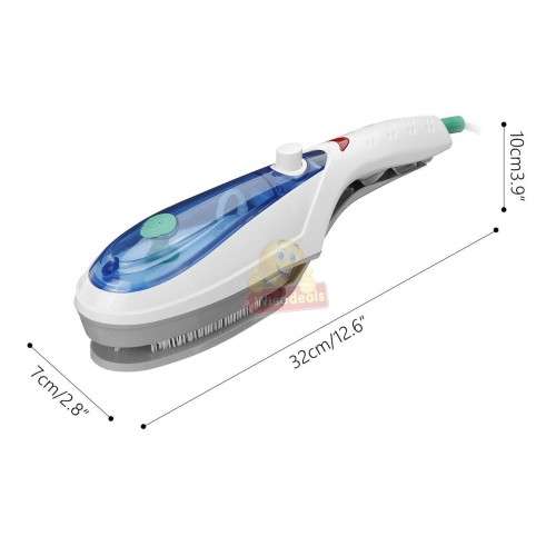 Handheld Portable Travel Ironing Steamer Brush for Clothes