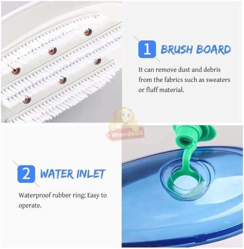 Handheld Portable Travel Ironing Steamer Brush for Clothes