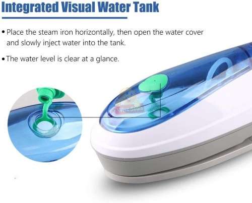 Handheld Portable Travel Ironing Steamer Brush for Clothes