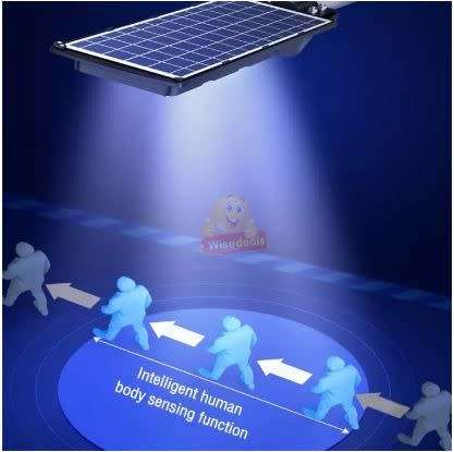 800W Solar Street Light with Remote Control