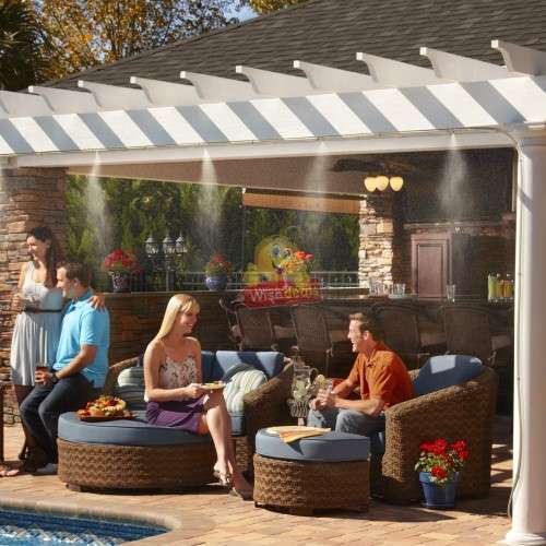 10m Pre-Assembled DIY Misting kit  The perfect way to keep cool this summer!