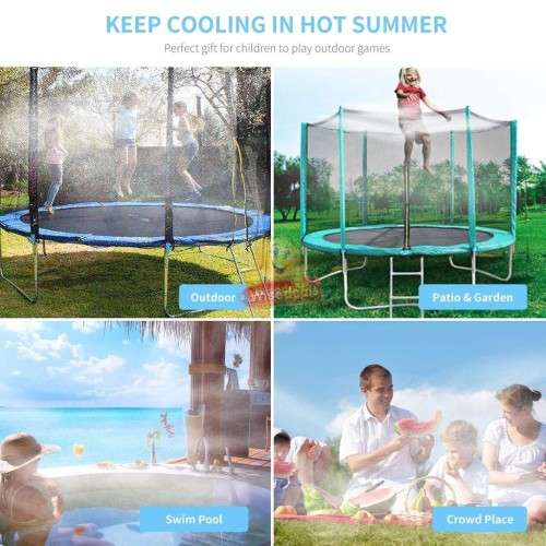 10m Pre-Assembled DIY Misting kit  The perfect way to keep cool this summer!