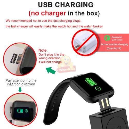 Connection Pack 2-in-1, Heart Rate, Blood Pressure Monitor Smartwatch PLUS iPods