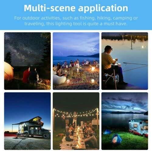 12V Telescopic 4.5m Fishing Rod LED Light, Waterproof, 4600 Lumens etc.