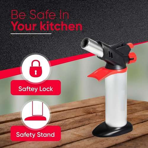 PROFESSIONAL BUTANE TORCH, REFILLABLE, REUSABLE, ADJUSTABLE FLAME, SAFE & RELIABLE  START AT R1