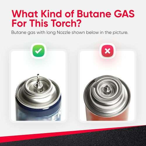 PROFESSIONAL BUTANE TORCH, REFILLABLE, REUSABLE, ADJUSTABLE FLAME, SAFE & RELIABLE  START AT R1