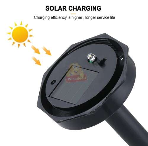 4 PIECE SOLAR LED WATERPROOF LIGHTS, EASY TO INSTALL AND EASY TO USE