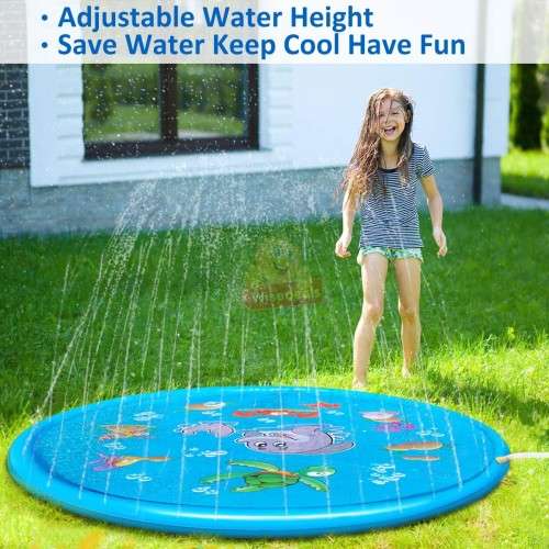 Large Water Jet Spray Mat 170CM X 170CM Available in Blue or Pink