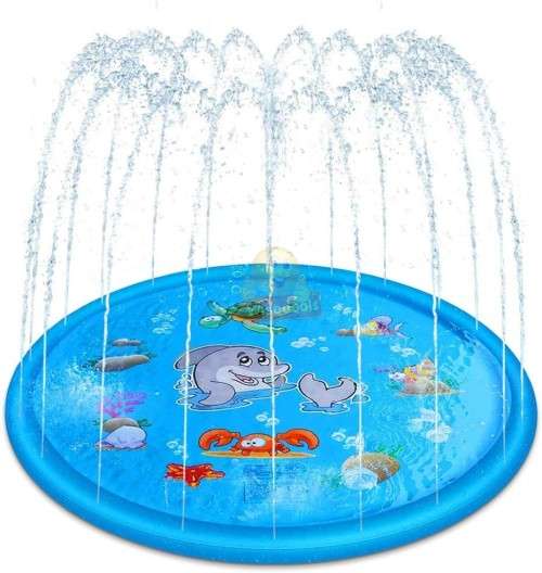 Large Water Jet Spray Mat 170CM X 170CM Available in Blue or Pink