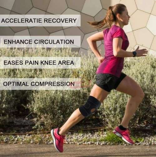Adjustable one size-fully Knee Support, Non-Slip, Pain Relief, Prevent Injury