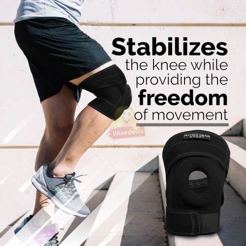 Adjustable one size-fully Knee Support, Non-Slip, Pain Relief, Prevent Injury