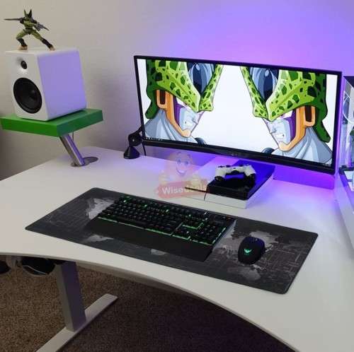 Large Non-Slip Design World Map Mouse Pad  800mm X 300mm