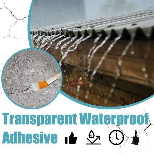 Waterproof Transparent SEALER, The Perfect Solution for All Your Leakage Needs