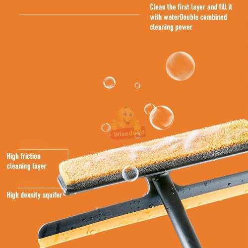 3 IN 1 Multi-Functional Spray Cleaning Window Cleaner and Dryer