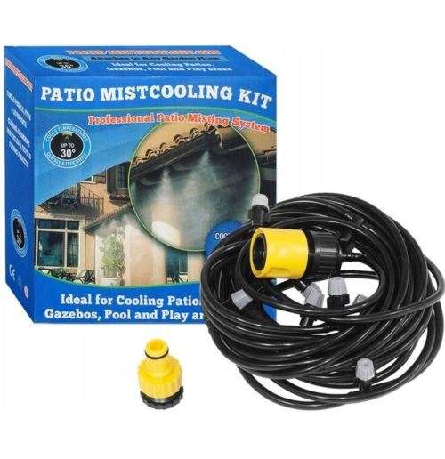 10m Pre-Assembled DIY Misting kit  The perfect way to keep cool this summer!