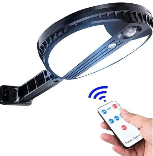 290W SOLAR LED Light with 3 Setting Modes and Remote Control