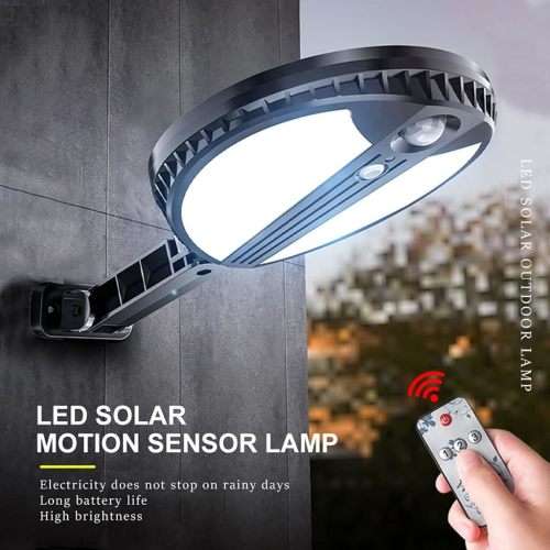 290W SOLAR LED Light with 3 Setting Modes and Remote Control