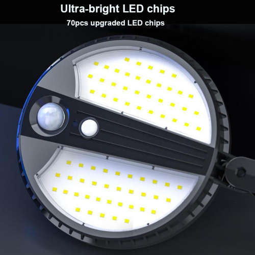 290W SOLAR LED Light with 3 Setting Modes and Remote Control