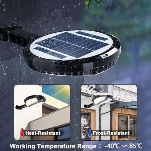 290W SOLAR LED Light with 3 Setting Modes and Remote Control