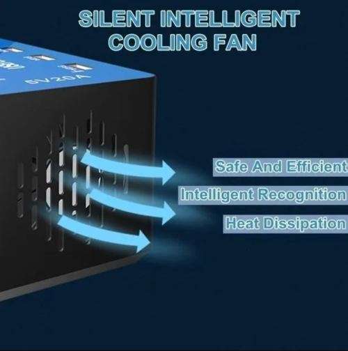 100W 20 PORT USB Intelligent Fast Charging Station