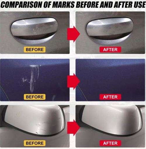 Vehicle Scratch Remover and Sponge  Remove Scratches, Defects, Faded paint, Dirt, Dust and more