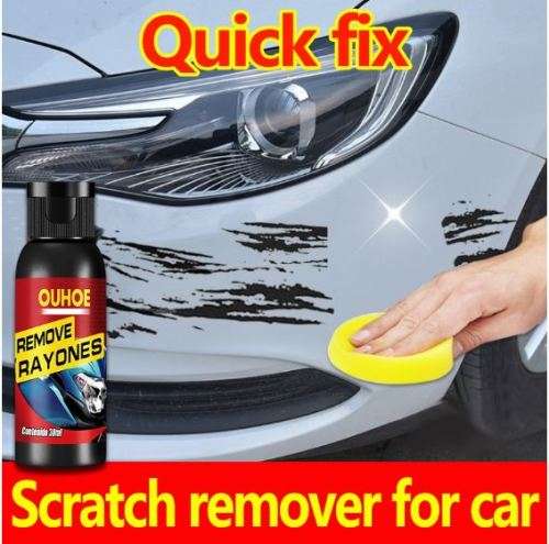 Vehicle Scratch Remover and Sponge  Remove Scratches, Defects, Faded paint, Dirt, Dust and more