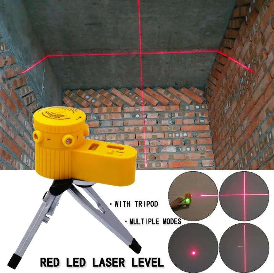 Multifunction Laser Level Tripod with 5 Modes and Measuring Tool