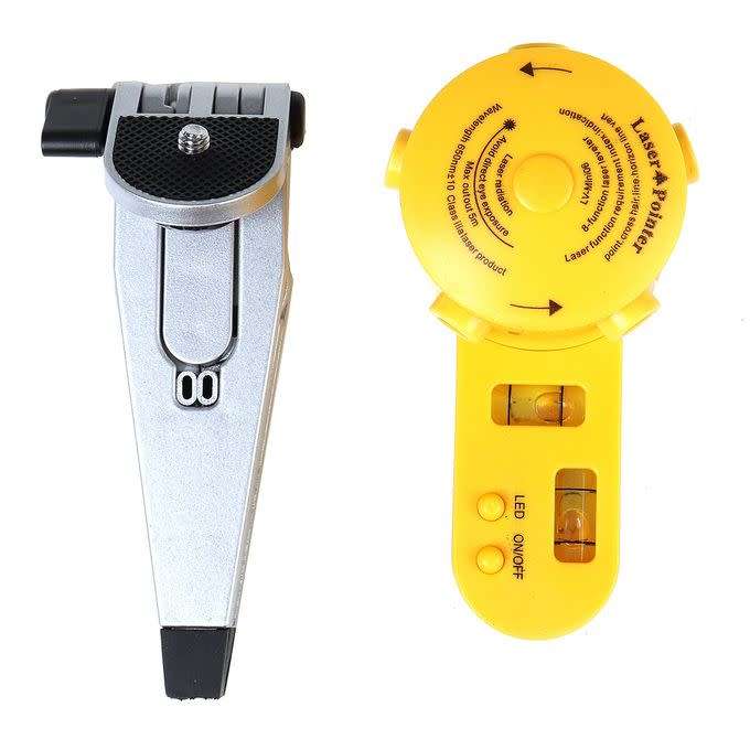 Multifunction Laser Level Tripod with 5 Modes and Measuring Tool
