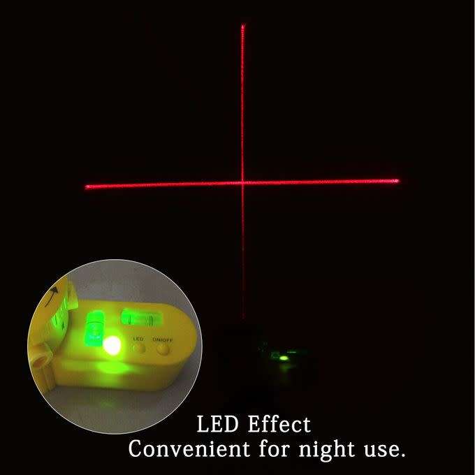 Multifunction Laser Level Tripod with 5 Modes and Measuring Tool