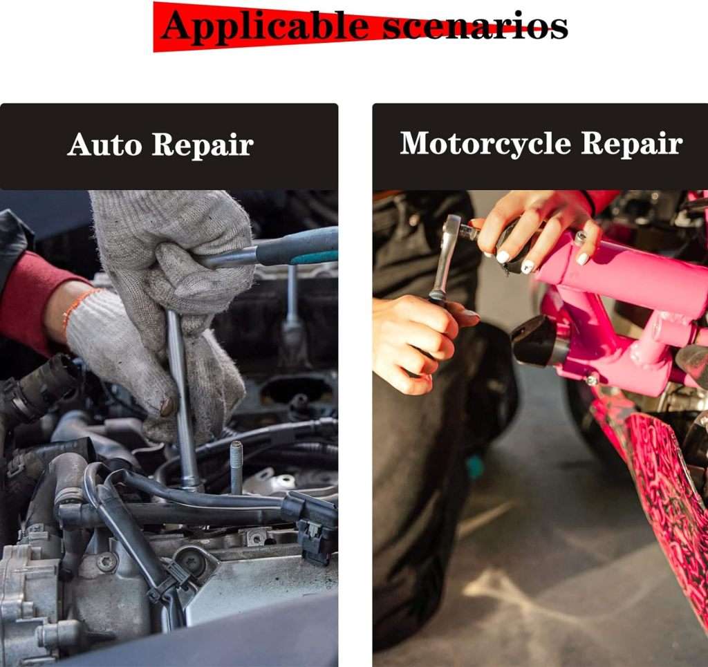 46Pcs Ratchet Torque Wrench Combo Tools Set - START R1 ONLY