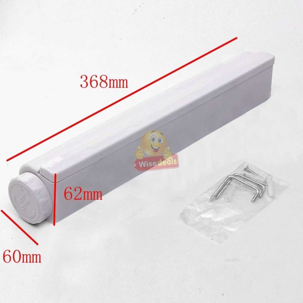 5 Line 3.75m Retractable Clothing Dryer with Automatic Bracket