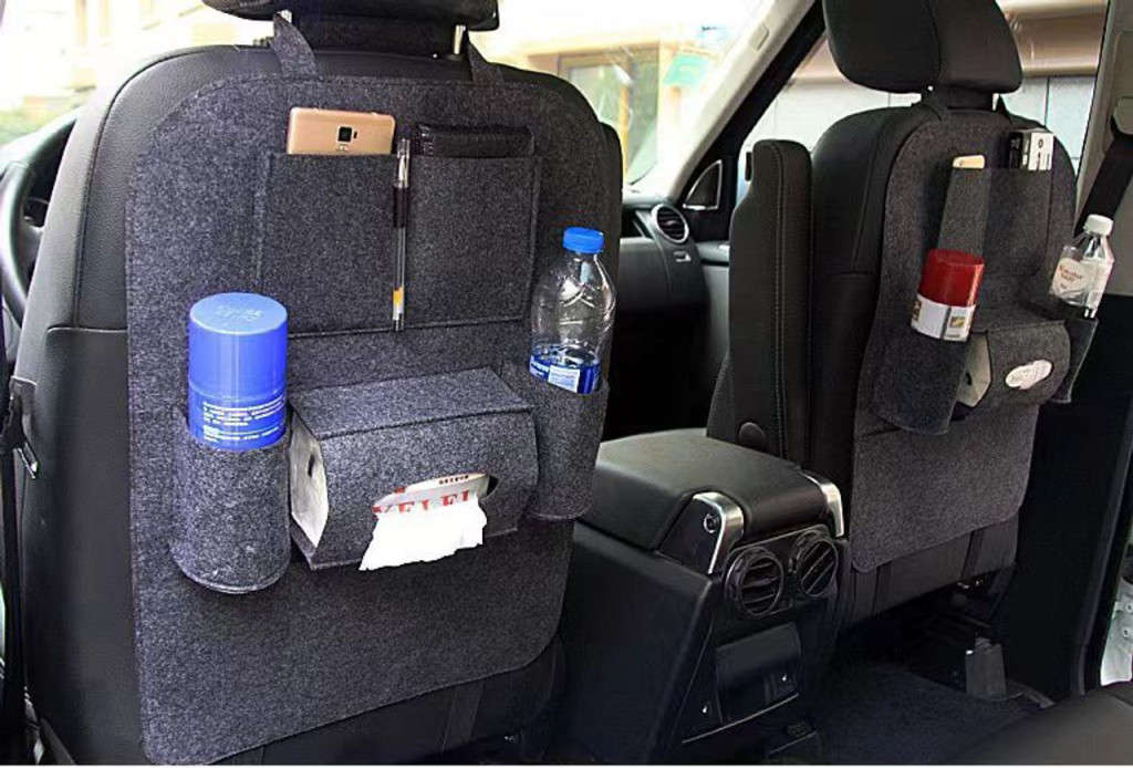 Car Back Seat Organizer, NO more footprint mark or dirty seats