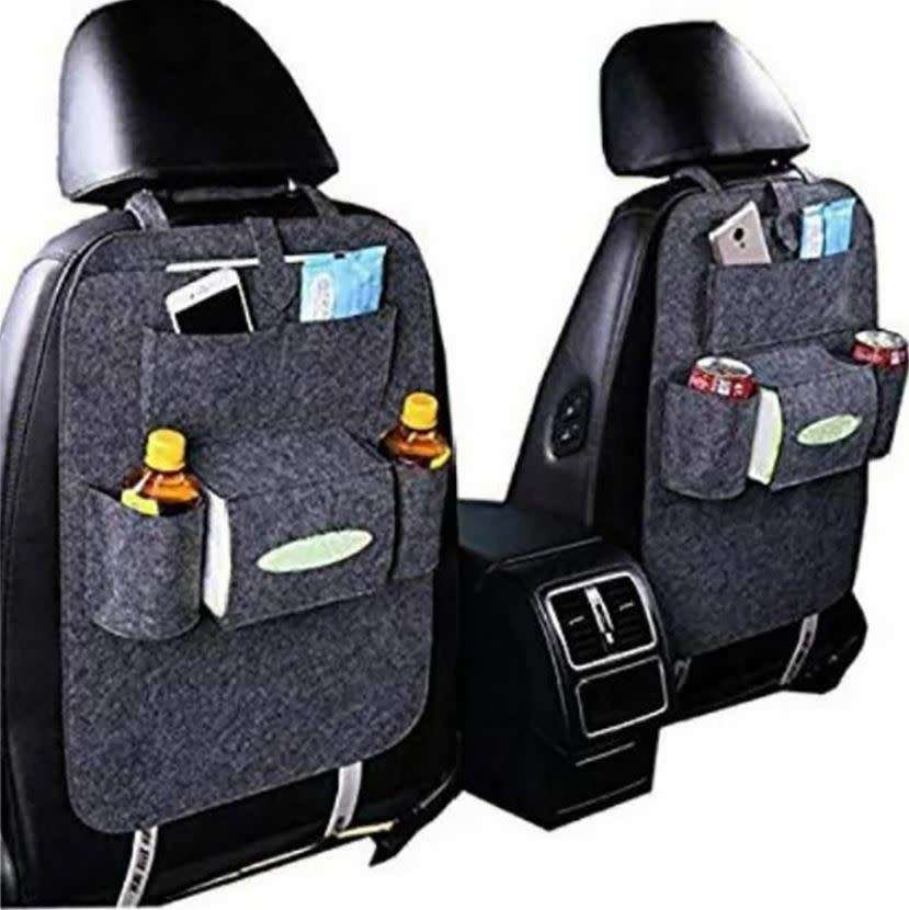 Car Back Seat Organizer, NO more footprint mark or dirty seats