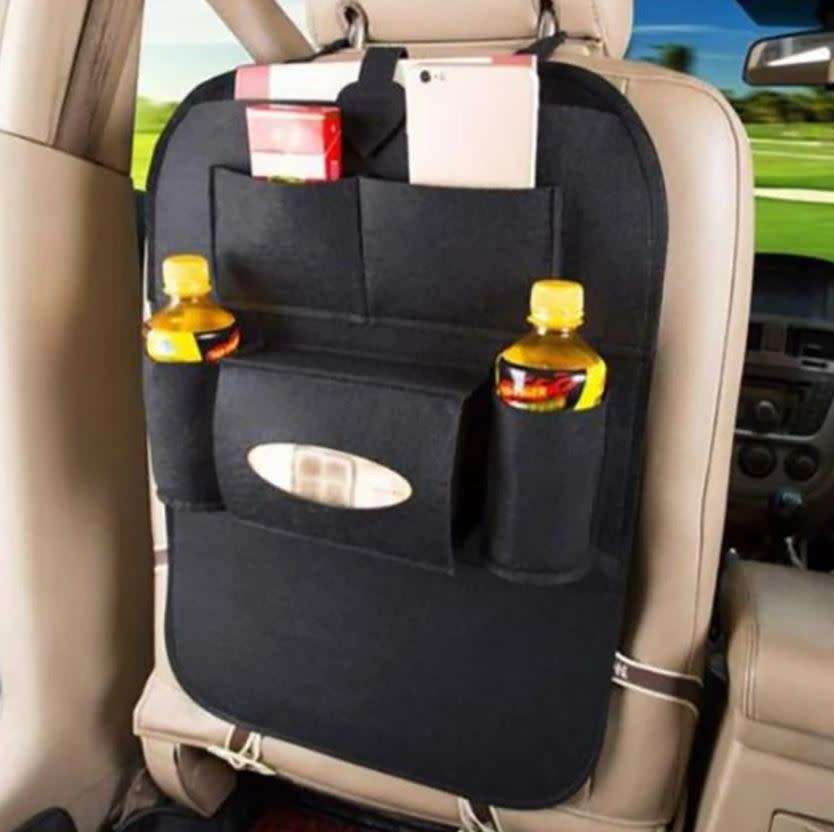 Car Back Seat Organizer, NO more footprint mark or dirty seats