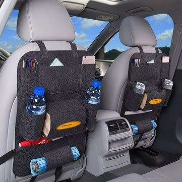 Car Back Seat Organizer, NO more footprint mark or dirty seats