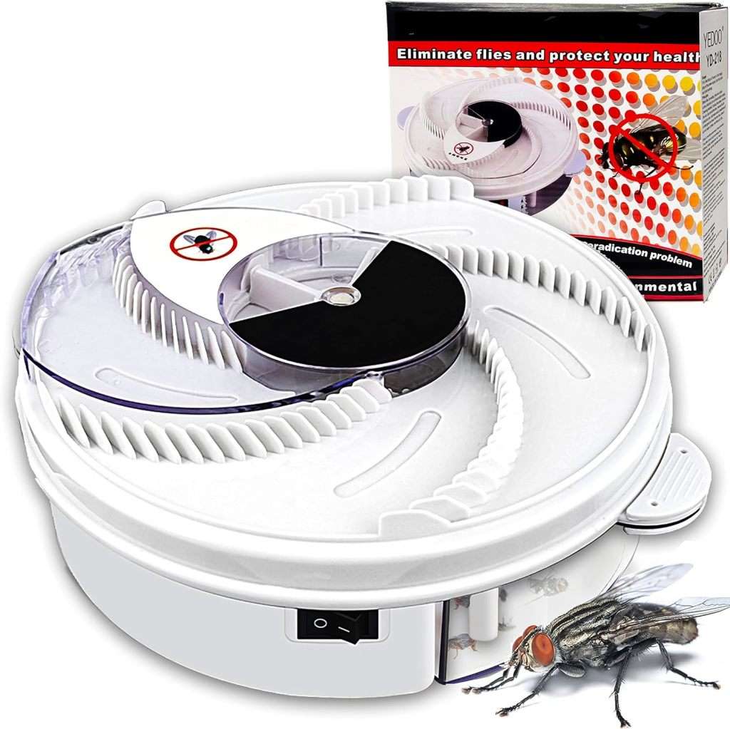 Electric Fly Catcher, Safe, User-Friendly and Easy to Clean