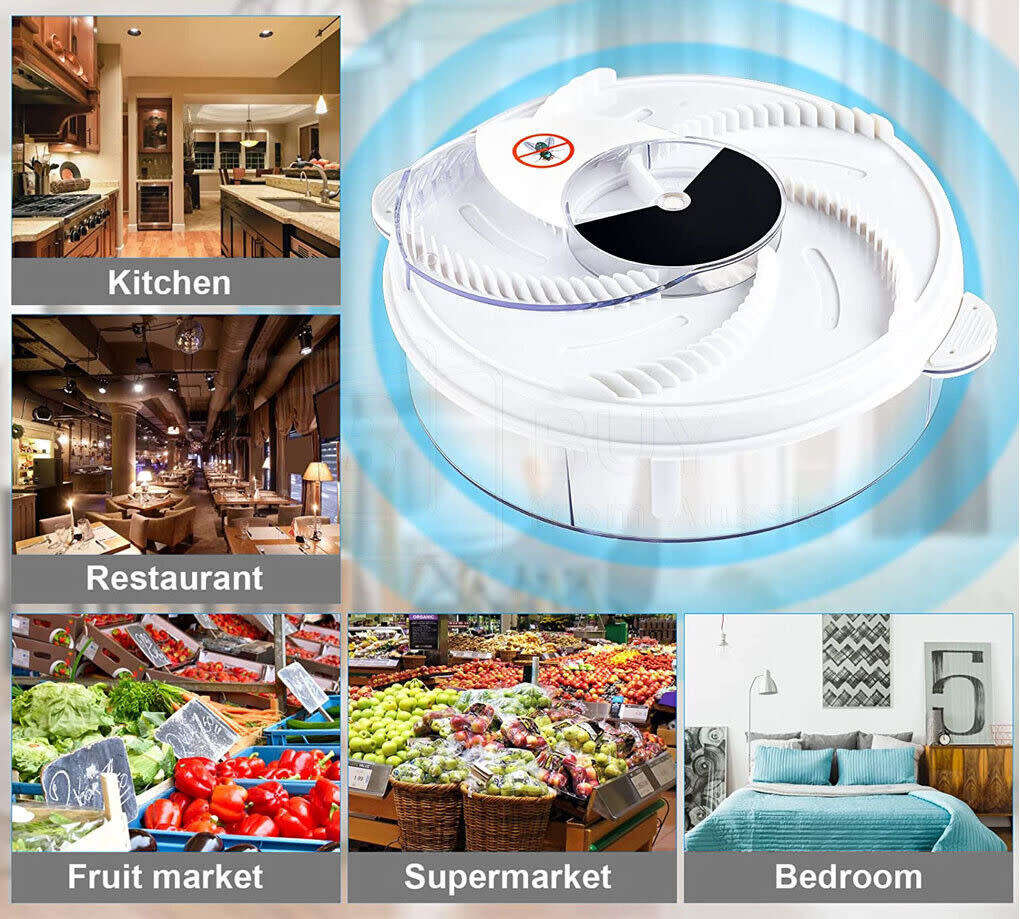 Electric Fly Catcher, Safe, User-Friendly and Easy to Clean