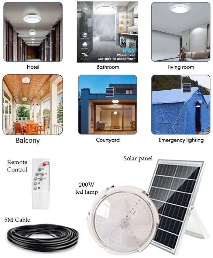 200W Super Bright Waterproof Ceiling Light