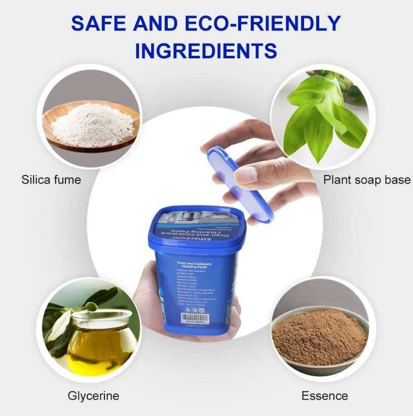 Oven And Cookware Cleaning Paste and for all Aluminium