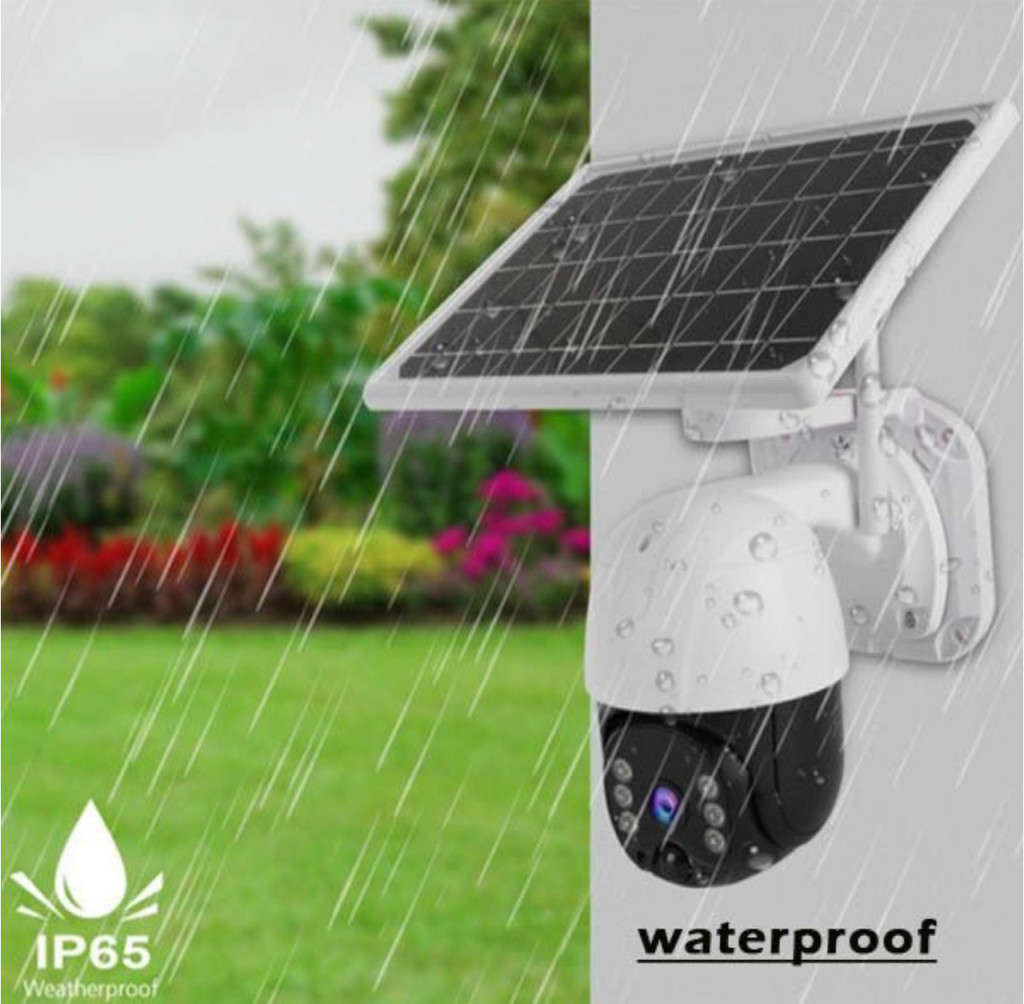 4G Waterproof IP WIFI SOLAR Camera, Day and Night Vision, Two-Way Audio